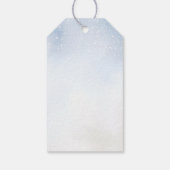 Cosy Winter Hot Cocoa Snowly Baby Dusche Vielen Da Geschenkanhänger (Rückseite)