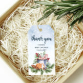 Cosy Winter Hot Cocoa Snowly Baby Dusche Vielen Da Geschenkanhänger