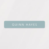 Cosy Winter Name Labels Etiketten (Design 1)