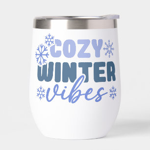 Cosy Winter Vibes - Snowflake Typografie