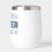 Cosy Winter Vibes - Snowflake Typografie (Rückseite)