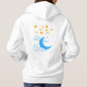 Cosy Women's Hooded Sweatshirt (Rückseite)