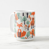 Cosy Woodland Friends Fox5 Kaffeetasse (Vorderseite Links)