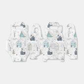 Cosy Zuhause Christmas Aquamarin ID985 Geschenkschachtel (Ungefaltet)