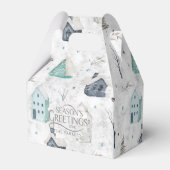 Cosy Zuhause Christmas Aquamarin ID985 Geschenkschachtel (Vorderseite)