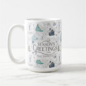 Cosy Zuhause Christmas Aquamarin ID985 Kaffeetasse (Links)