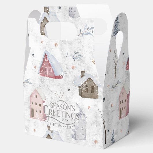 Cosy Zuhause Christmas Pink ID985 Geschenkschachtel (Geöffnet)