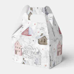 Cosy Zuhause Christmas Pink ID985 Geschenkschachtel