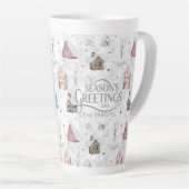 Cosy Zuhause Christmas Pink ID985 Milchtasse (Rechte Ecke)