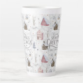 Cosy Zuhause Christmas Pink ID985 Milchtasse (Vorderseite)