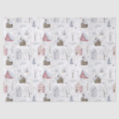 Cosy Zuhause Christmas Pink ID985 Seidenpapier (Vorderseite)