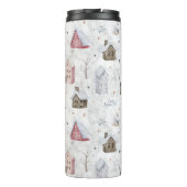 Cosy Zuhause Christmas Pink ID985 Thermosbecher (Rückseite)
