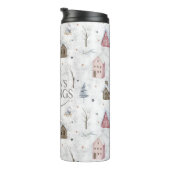 Cosy Zuhause Christmas Pink ID985 Thermosbecher (Nach rechts gedreht)