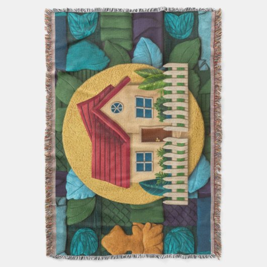 Cosy Zuhause Haven Decke (Vorderseite Vertikal)