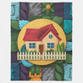 Cosy Zuhause Haven Fleecedecke (Vorderseite)