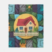 Cosy Zuhause Haven Fleecedecke (Vorderseite)