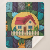 Cosy Zuhause Haven Sherpadecke (Vorderseite)