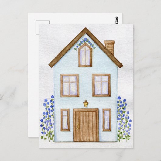 Cosy Zuhause Postcard Postkarte (Vorne/Hinten)