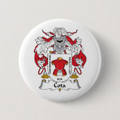 Cota Familienwappen Button (Vorderseite)