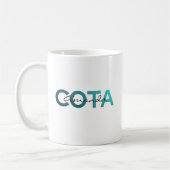 COTA Personalized Name Kaffeetasse (Links)
