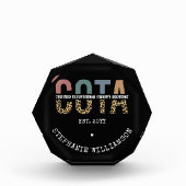 COTA-zertifizierter Assistent für Arbeitstherapie Fotoblock (Vorderseite)