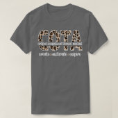 COTA zertifizierter Mitarbeiter für Arbeitstherapi T-Shirt (Design vorne)