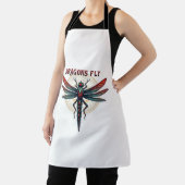 Cotattcore Aesthetic Dragonfly Mushroom Witchy Fl Schürze (InSitu)
