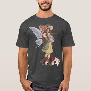 Cotattcore Ästhetischer Frosch Pilz Banjo Fairycor T-Shirt