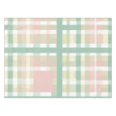Cotattcore Buffalo Kariert Pastell Frühlingsspeise Tischdecke (Vorderseite (Horizontal))