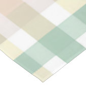 Cotattcore Buffalo Kariert Pastell Frühlingsspeise Tischdecke (Schrägansicht)