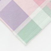 Cotattcore Buffalo Kariert Pastell Spring Gemütlic Fleecedecke (Ecke)