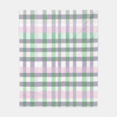 Cotattcore Buffalo Kariert Pastell Spring Gemütlic Fleecedecke (Vorderseite)