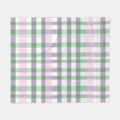 Cotattcore Buffalo Kariert Pastell Spring Gemütlic Fleecedecke (Vorderseite (Horizontal))