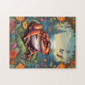 Cotattcore Frog Puzzle - Psychedelic Jigsaw (Horizontal)