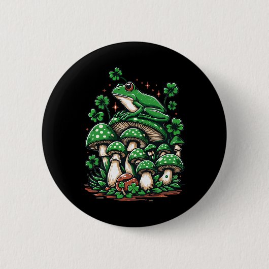 Cotattcore Froschästhesie unter Pilz St Patri Button (Vorderseite)