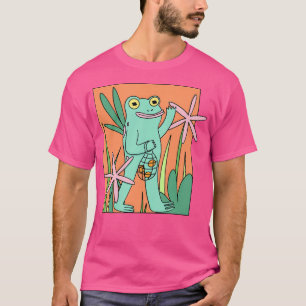 Cotattcore Nature Lover Goblincore Pastel Mushroo T-Shirt