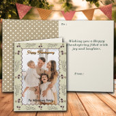 Cotattcore Rustic Vibes Erntedank personalisieren Karte