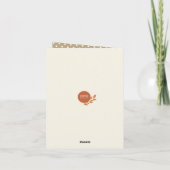 Cotattcore Rustic Vibes Erntedank personalisieren Karte (Rückseite)