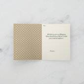 Cotattcore Rustic Vibes Erntedank personalisieren Karte (Innenseite)