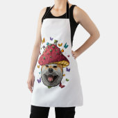 Cotattcore Shiba Inu ästhetische Pilze Niedlich Schürze (InSitu)