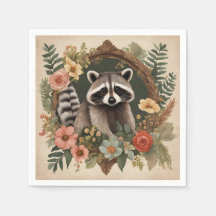 Cotattecore Raccoon Throw Kissen