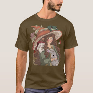 Cotcharcore Ästhetischer Frosch Pilz Banjo Goblinc T-Shirt