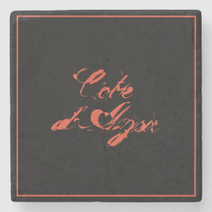 Côte d’Azur french riviera Steinuntersetzer