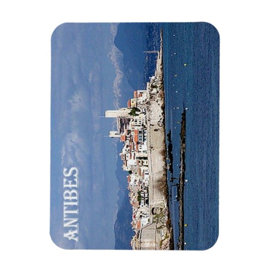 Côte d'Azur - Antibes - Frankreich Magnet (Vertikal)