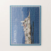 Côte d'Azur - Antibes - Frankreich Puzzle (Vertikal)