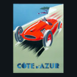 Cote d'Azur Art Deco Plakatdruck Poster<br><div class="desc">Cote d'Azur Art Deco Poster drucken Frankreich</div>