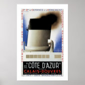 Cote D'Azur Channel Ferry Poster (Vorne)