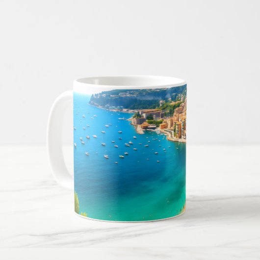 Côte d'Azur Kaffeetasse (Vorderseite Links)