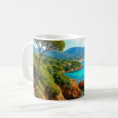 Côte d'Azur Kaffeetasse (Vorderseite Links)