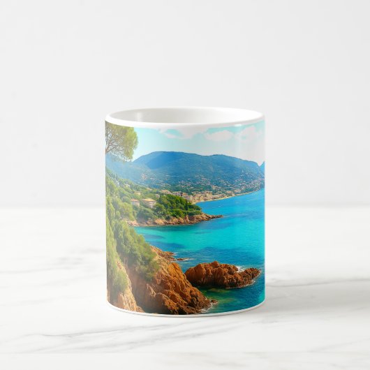 Côte d'Azur Kaffeetasse (Mittel)